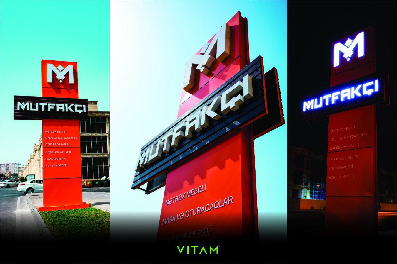 VITAM VISUALS — Pylon and totems