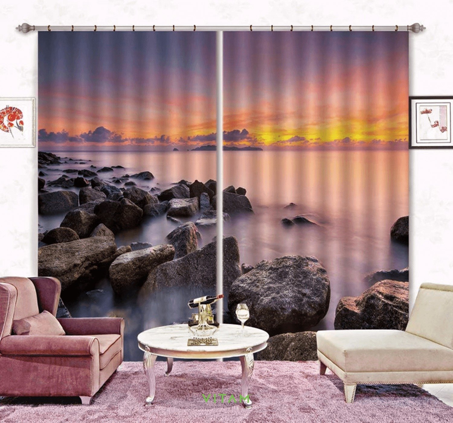 VITAM VISUALS — Blinds and curtains